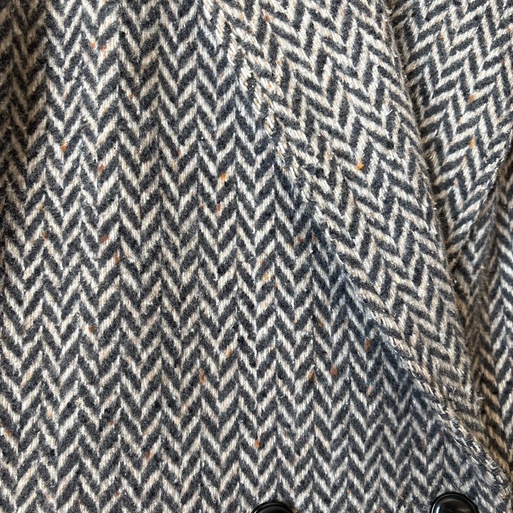 Vintage 1980s Double breasted Wool Coat - Picture 6 of 13